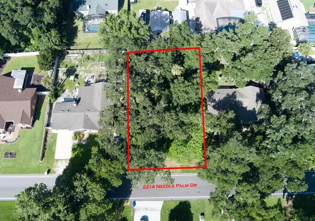 Photo 1 of Land for sale at 2214 Needle Palm Dr, Edgewater, FL 32141 | MLS# V4948220 | Listing updated on 2026-08-17