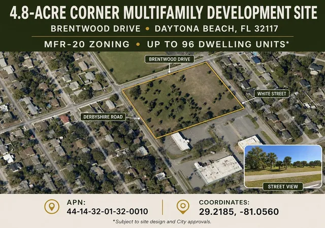 1st image of Brentwood Dr, Daytona Beach, FL 32117 | MLS# TB8507349