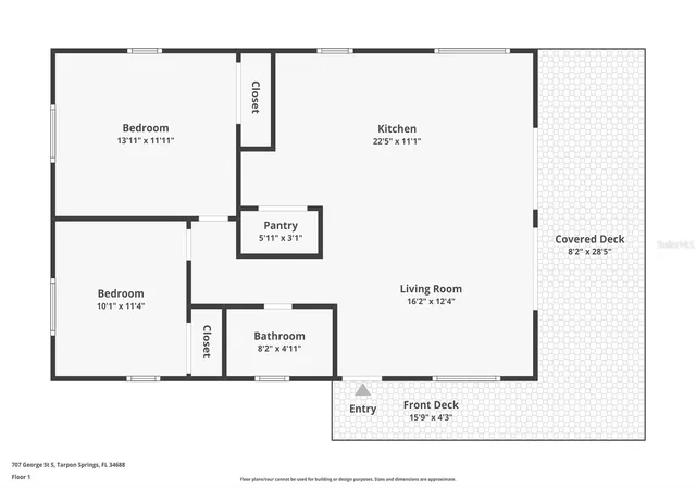 48th image of 707 George St S, Tarpon Springs, FL 34688 | MLS# TB8528714