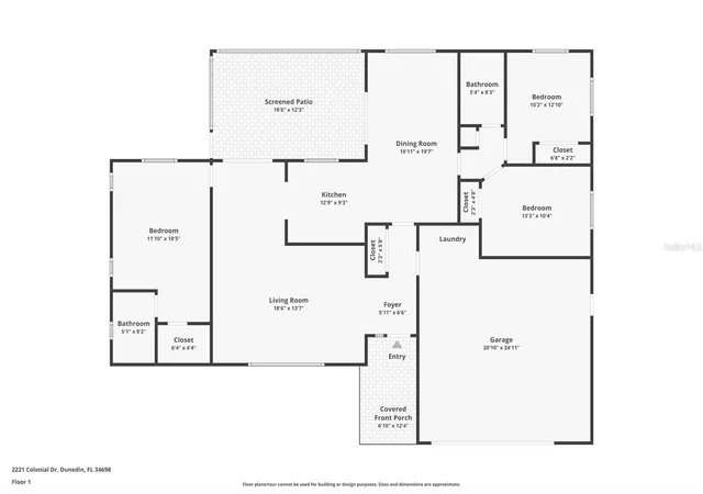 48th image of 2221 Colonial Dr, Dunedin, FL 34698 | MLS# TB8529426