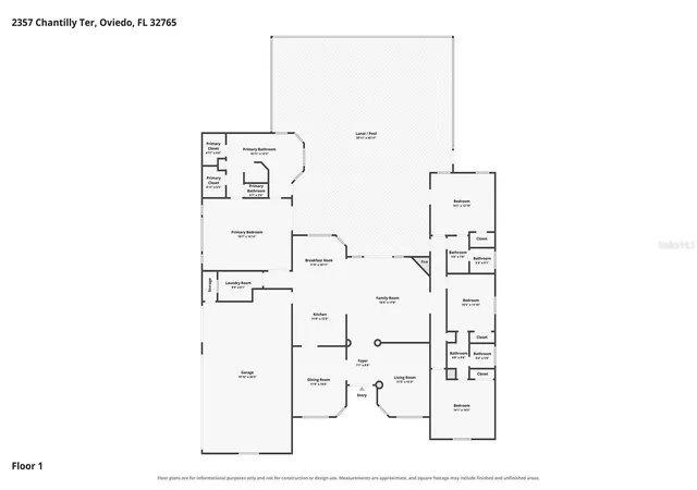 61st image of 2357 Chantilly Ter, Oviedo, FL 32765 | MLS# O6426016