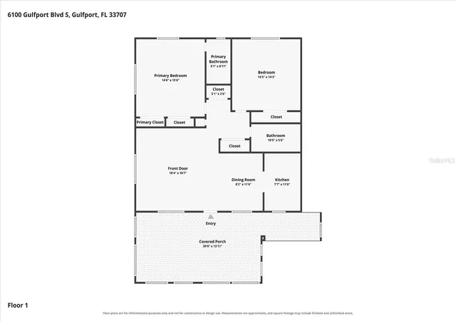 64th image of 6100 Gulfport Blvd S #401, Gulfport, FL 33707 | MLS# TB8532146