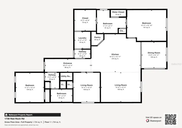 Photo 3 of Single family home for sale at 1739 Red Rock Rd, New Smyrna Beach, FL 32168 | MLS# V4950442 | Listing updated on 2026-08-31