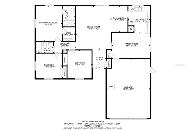 5th image of 1622 Dale Cir S, Dunedin, FL 34698 | MLS# TB8534732