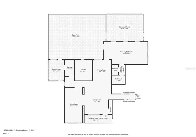 20th image of 1070 N Libby Ct, Daytona Beach, FL 32117 | MLS# O6430441