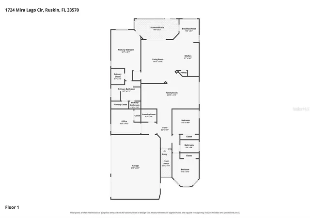 3rd image of 1724 Mira Lago Cir, Ruskin, FL 33570 | MLS# TB8536275