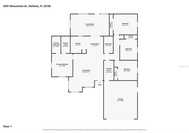 37th image of 3491 Monument Dr, Deltona, FL 32738 | MLS# O6432627