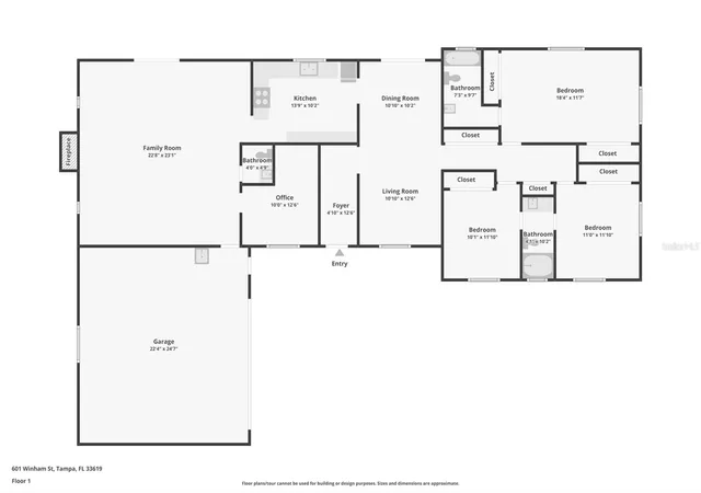 4th image of 601 Winham St, Tampa, FL 33619 | MLS# TB8538109