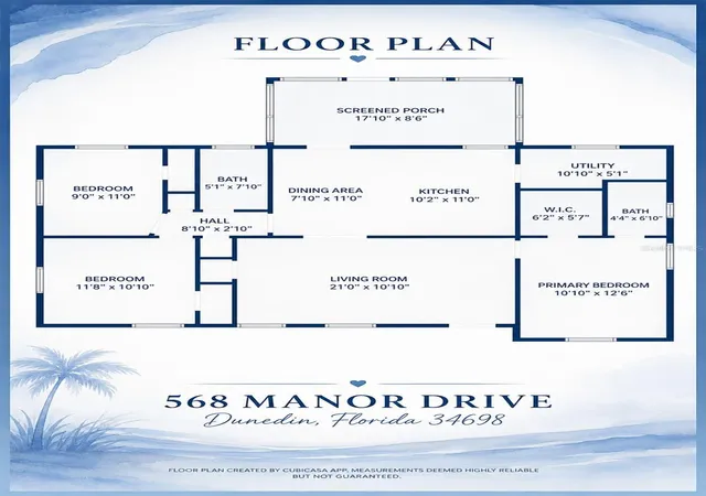 2nd image of 568 Manor Dr, Dunedin, FL 34698 | MLS# TB8538759