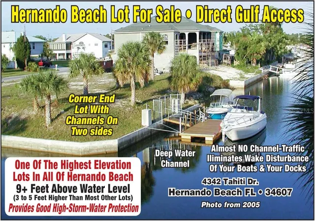 1st image of 4342 Tahiti Dr, Hernando Beach, FL 34607 | MLS# TB8539340