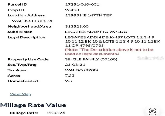 4th image of 13983 Ne 147Th Ter, Waldo, FL 32694 | MLS# GC542799