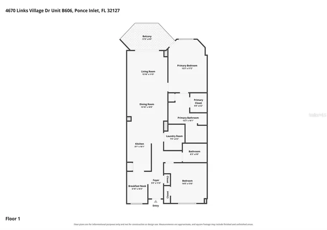3rd image of 4670 Links Village Dr #B606, Ponce Inlet, FL 32127 | MLS# V4950762