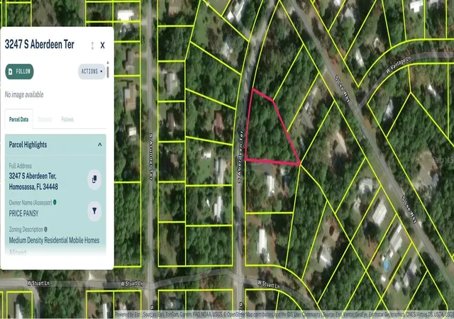 Photo 3 of Land for sale at 3247 S Aberdeen Ter, Homosassa, FL 34448 | MLS# OM730620 | Listing updated on 2026-08-19