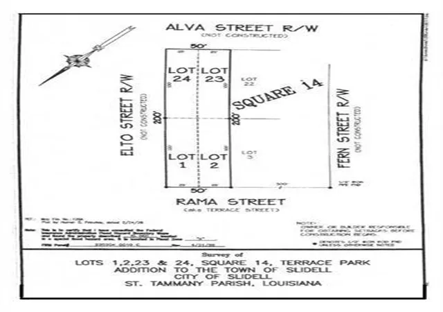 Photo 1 of Land for sale at Terrace Ave, Slidell, LA 70458 | MLS# 2538151 | Listing updated on 2026-08-16