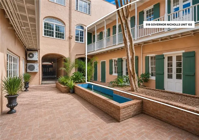 Photo 1 of Condo for sale at 518 Governor Nicholls St #102, New Orleans, LA 70116 | MLS# 2545131 | Listing updated on 2026-08-21