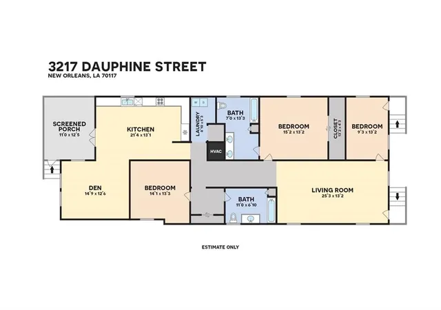 18th image of 3217 Dauphine St, New Orleans, LA 70117 | MLS# 2546843