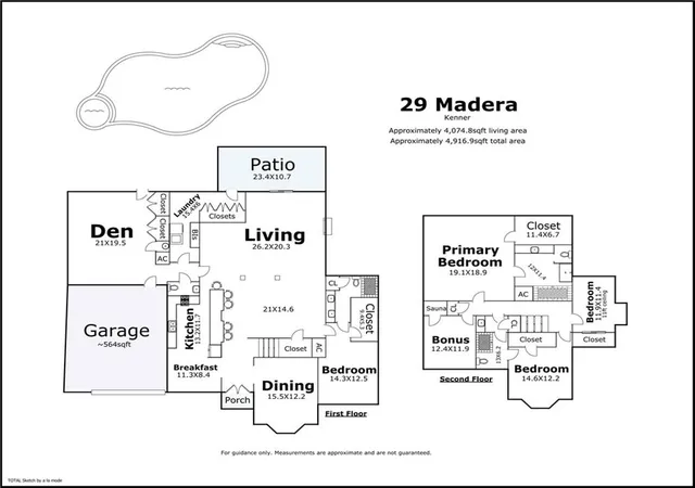 36th image of 29 Madera Ct, Kenner, LA 70065 | MLS# 2568484