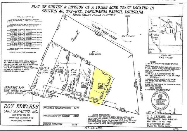 Photo 2 of Land for sale at 14071 Cypress Crst Ln, Ponchatoula, LA 70454 | MLS# 2571692 | Listing updated on 2026-08-13
