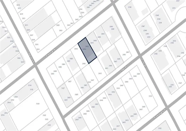 Photo 2 of Land for sale at 2412 S Roman St, New Orleans, LA 70125 | MLS# 2572582 | Listing updated on 2026-08-14