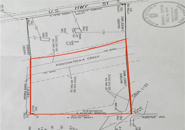 Photo 2 of Land for sale at 50473 Highway 51, Tickfaw, LA 70466 | MLS# 2572375 | Listing updated on 2026-08-14