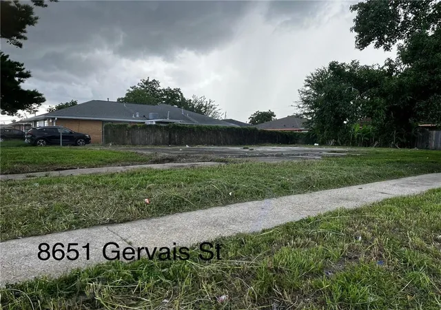 Land for sale at 8651 Gervais St, New Orleans, LA 70127 | MLS# 2572617