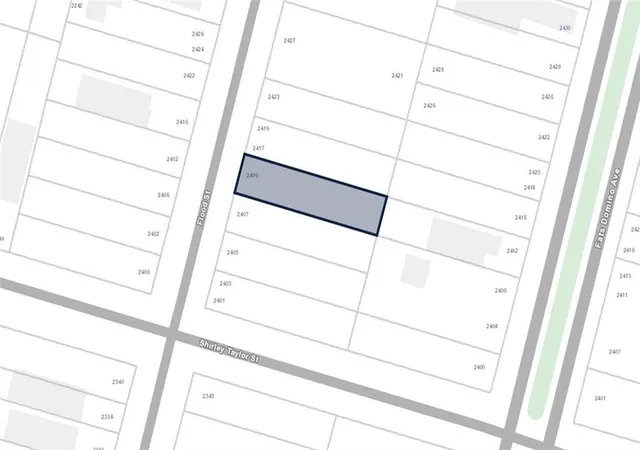 Photo 4 of Land for sale at 2409 Flood St, New Orleans, LA 70117 | MLS# 2572742 | Listing updated on 2026-08-16