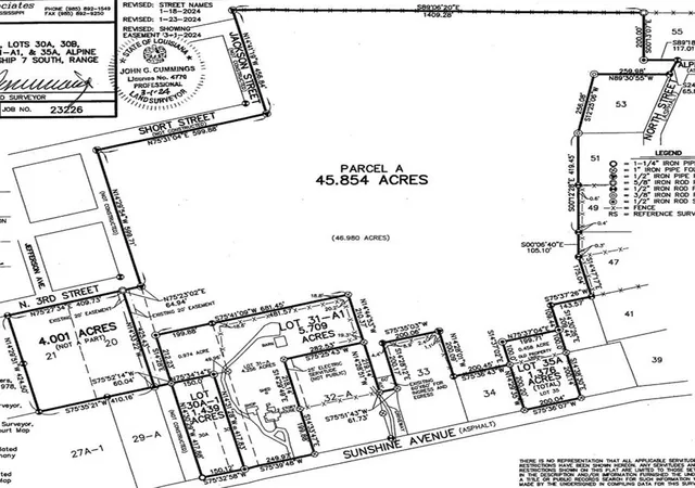 Photo 2 of Land for sale at N 3rd Street, Covington, LA 70433 | MLS# 2573182 | Listing updated on 2026-08-19