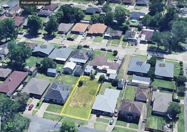 Photo 3 of Land for sale at 1512 Webster St, Kenner, LA 70062 | MLS# 2573530 | Listing updated on 2026-08-26