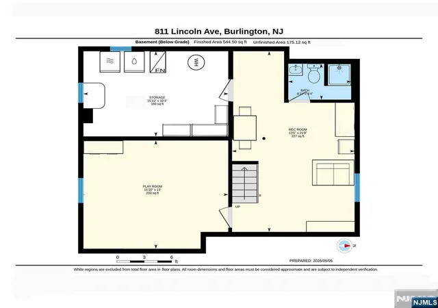 Photo 43 of Single family home for sale at 811 Lincoln Ave, Burlington Twp, NJ 08016 | MLS# 26015379 | Listing updated on 2026-07-29