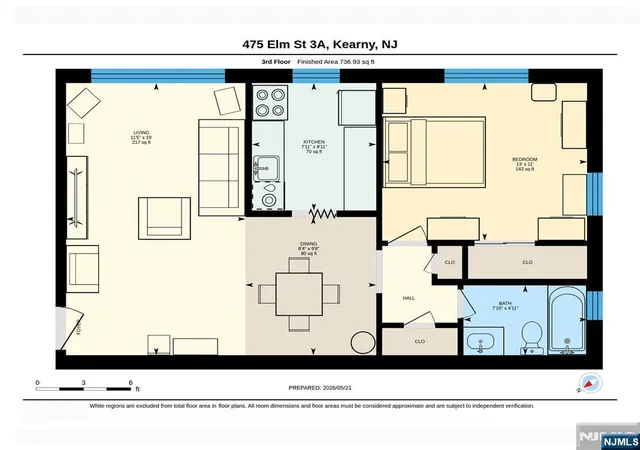 31st image of 475 Elm St #3A, Kearny, NJ 07032 | MLS# 26017844