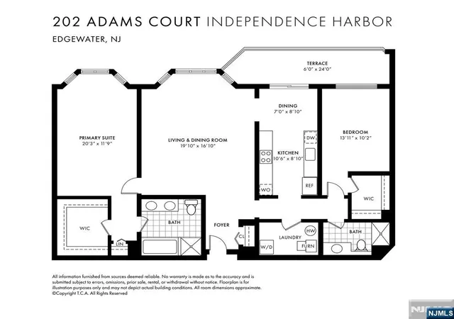 Photo 2 of Sale Pending at 202 Adams Ct, Edgewater, NJ 07020 | MLS# 26019971 | Listing updated on 2026-08-21