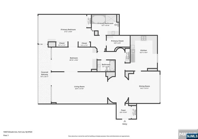 37th image of 1500 Palisade Ave #18C, Fort Lee, NJ 07024 | MLS# 26022715