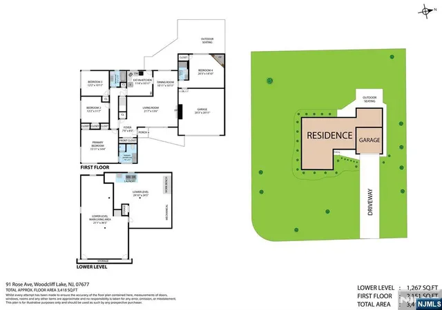 25th image of 91 Rose Ave, Woodcliff Lake, NJ 07677 | MLS# 26026517