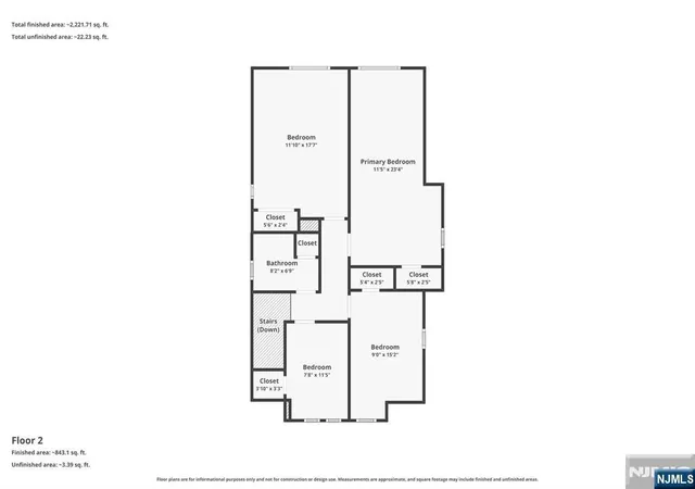 45th image of 132 Argyle Pl, Kearny, NJ 07032 | MLS# 26027274
