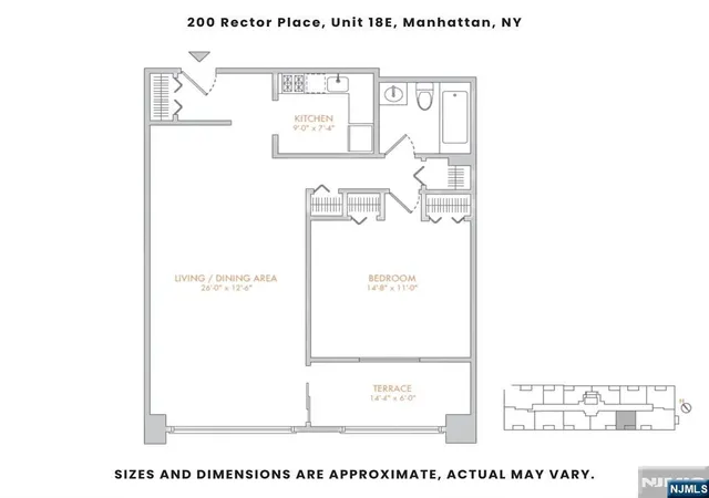 32nd image of 250 Gorge Rd #18E, Cliffside Park, NJ 07010 | MLS# 26028013