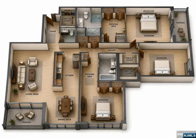Photo 3 of House for sale at 5 Horizon Rd #2102, Fort Lee, NJ 07024 | MLS# 26028139 | Listing updated on 2026-08-03