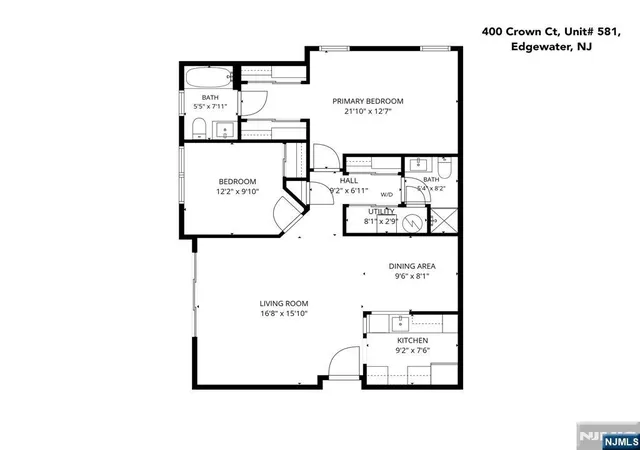 31st image of 400 Crown Ct #581, Edgewater, NJ 07020 | MLS# 26029108