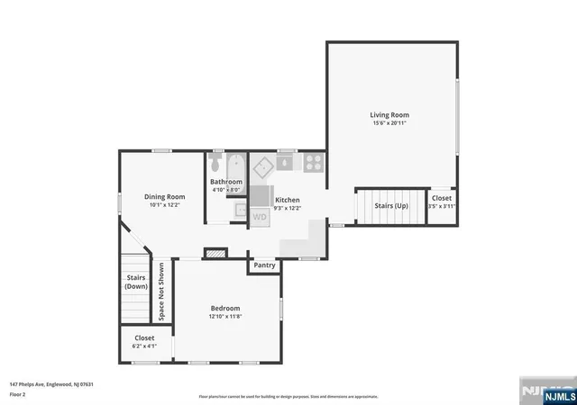 2nd image of 147 Phelps Ave, Englewood, NJ 07631