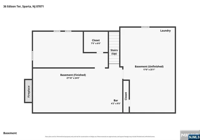 50th image of 36 Edison Ter, Sparta, NJ 07871 | MLS# 26029369