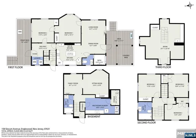 41st image of 158 Slocum Ave, Englewood, NJ 07631 | MLS# 26029384
