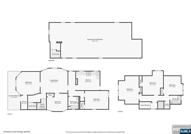 37th image of 19 Nassau Pl, East Orange, NJ 07018 | MLS# 26029816