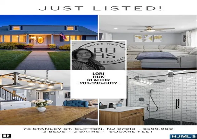 1st image of 78 Stanley St, Clifton, NJ 07013 | MLS# 26030229