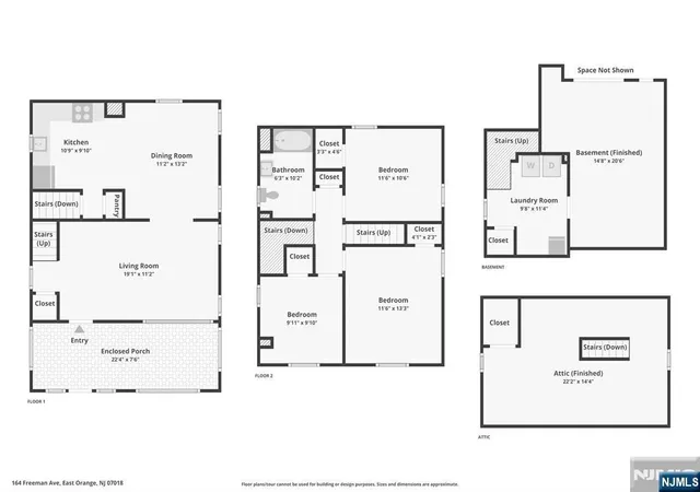 37th image of 164 Freeman Ave, East Orange, NJ 07018 | MLS# 26030853