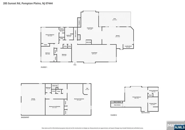 2nd image of 285 Sunset Rd, Pequannock Township, NJ 07444 | MLS# 26031697
