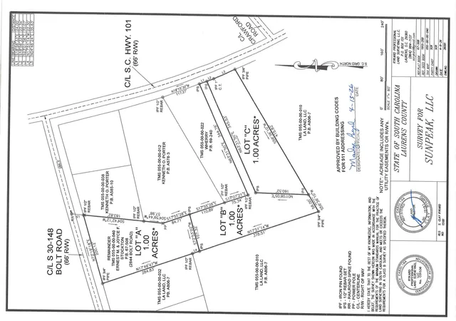 Photo 2 of Land for sale at 17530 S 101 Highway, Laurens, SC 29645 | MLS# SPN329413 | Listing updated on 2026-07-28