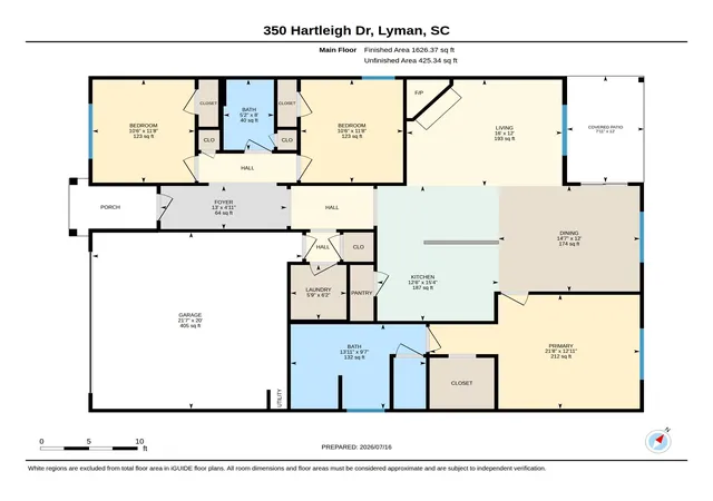 Photo 44 of Sale Pending at 350 Hartleigh Dr, Lyman, SC 29365 | MLS# SPN339547 | Listing updated on 2026-07-29