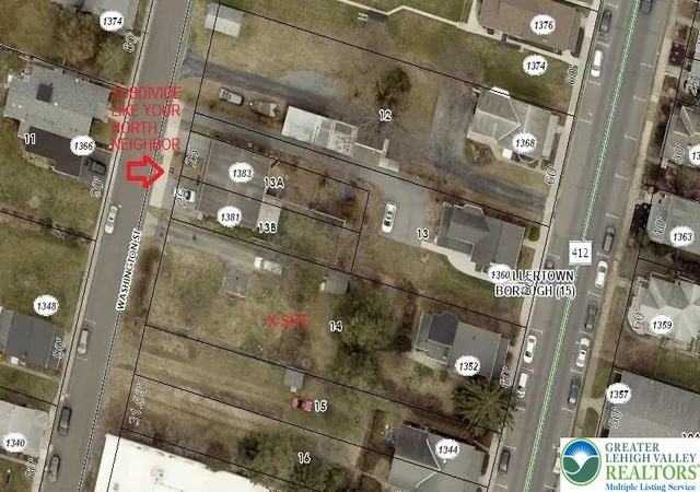 Photo 2 of Land for sale at 1377 Washington, Hellertown, PA 18055 | MLS# 769916 | Listing updated on 2026-08-18