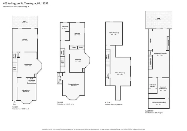 75th image of 603 Arlington St, Tamaqua, PA 18252 | MLS# 783060