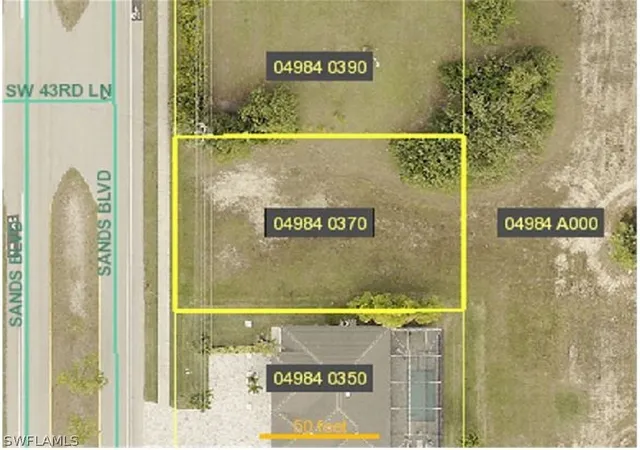 Photo 1 of Land for sale at 4329 Sands Blvd, Cape Coral, FL 33914 | MLS# 222004421 | Listing updated on 2026-08-17