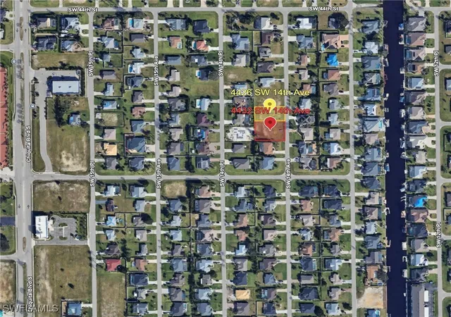 Photo 1 of Land for sale at 4426 Sw 14th Avenue, Cape Coral, FL 33914 | MLS# 224078069 | Listing updated on 2026-08-25